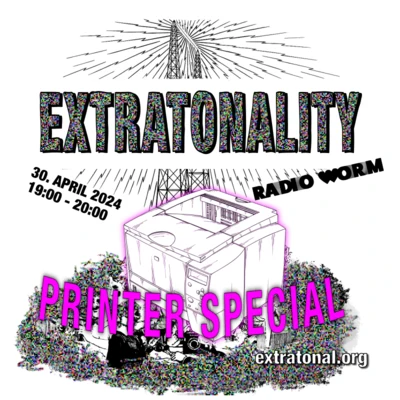 Flyer of the event Radio Extratonality #6
