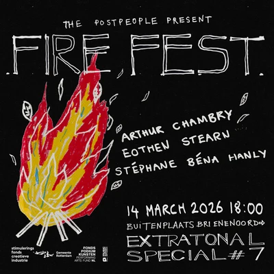 Flyer of the event Extratonal Special #7 @ Eiland van Brienenoord